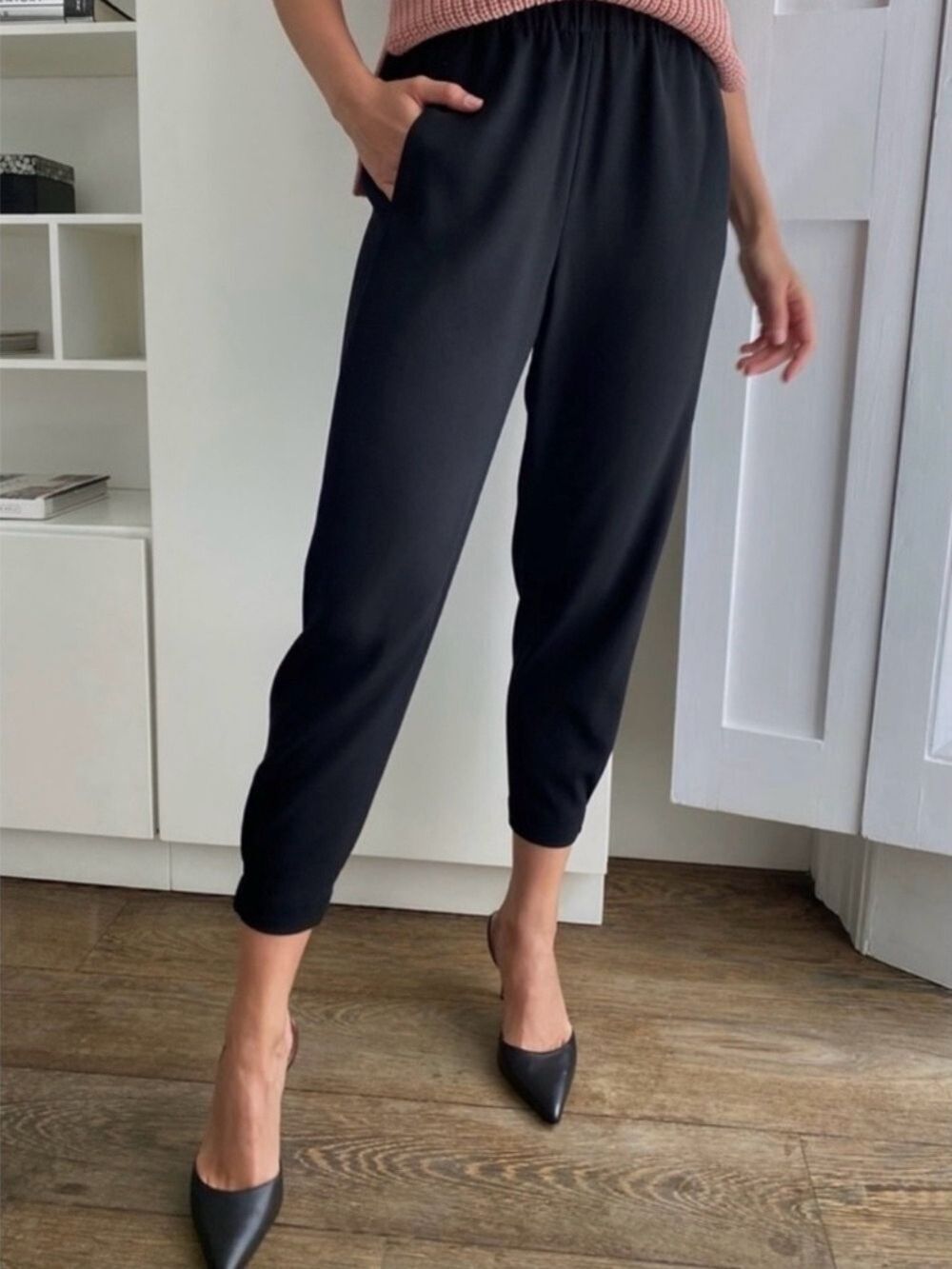 Babaton Dexter Pant Black Size Small Aritzia